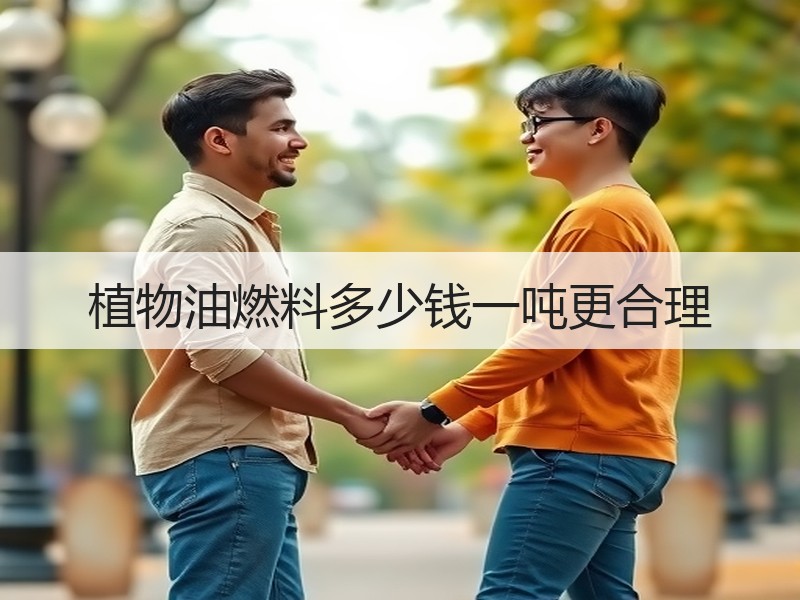 植物油燃料多少钱一吨更合理