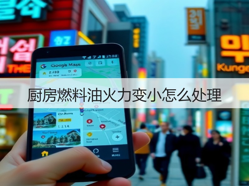 厨房燃料油火力变小怎么处理