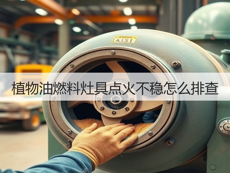 植物油燃料灶具点火不稳怎么排查